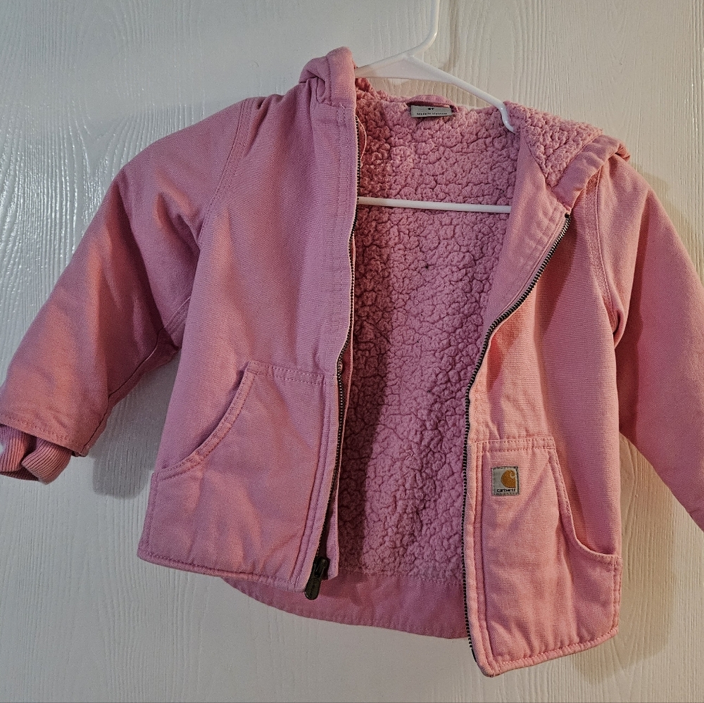 Pink Carhartt Jacket 3T